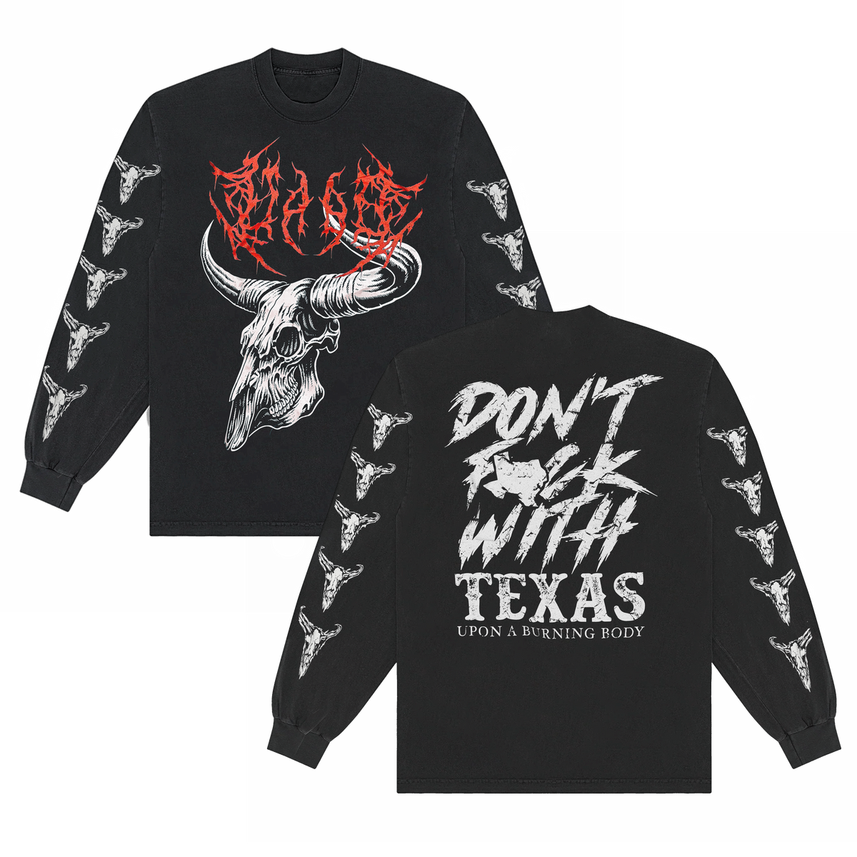Upon A Burning Body - Metal Long Sleeve