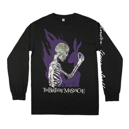 The Birthday Massacre - Under Your Spell Silver Foil Long Sleeve T-Shirt