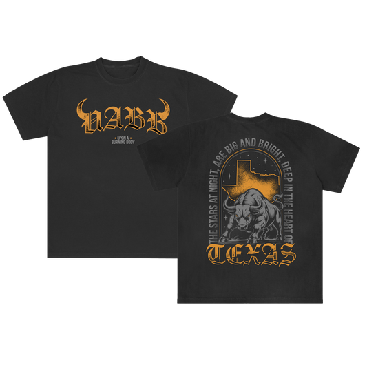 Upon A Burning Body - Black Bull Tee