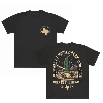 Upon A Burning Body - Stars Tee