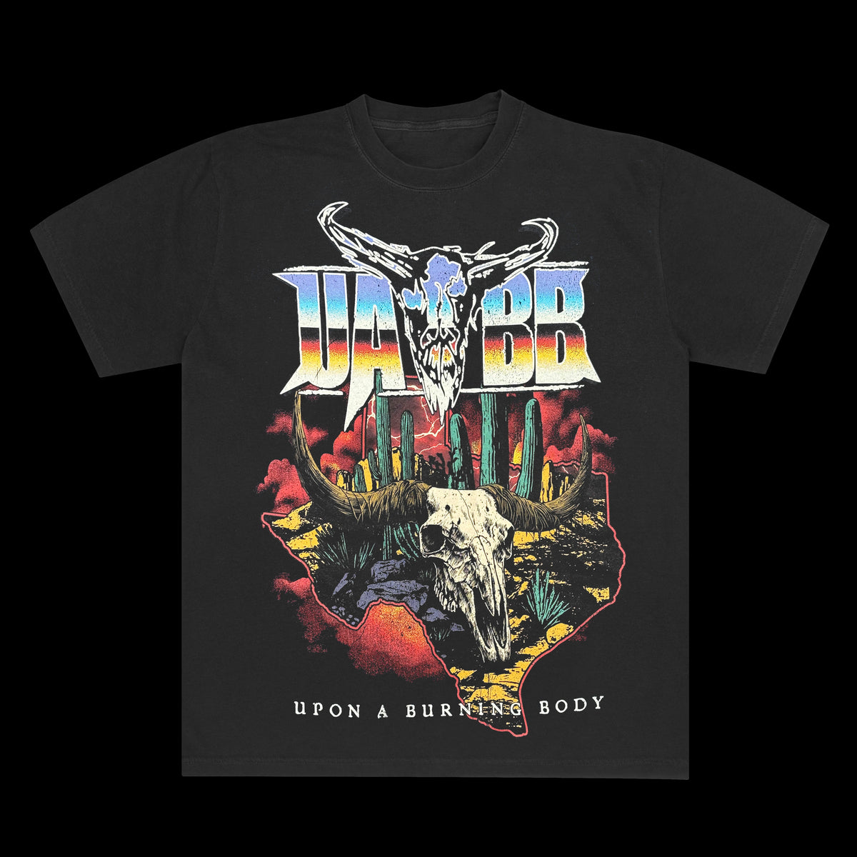 Upon A Burning Body - Texas Shape Tee