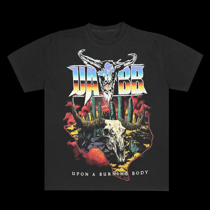 Upon A Burning Body - Texas Shape Tee