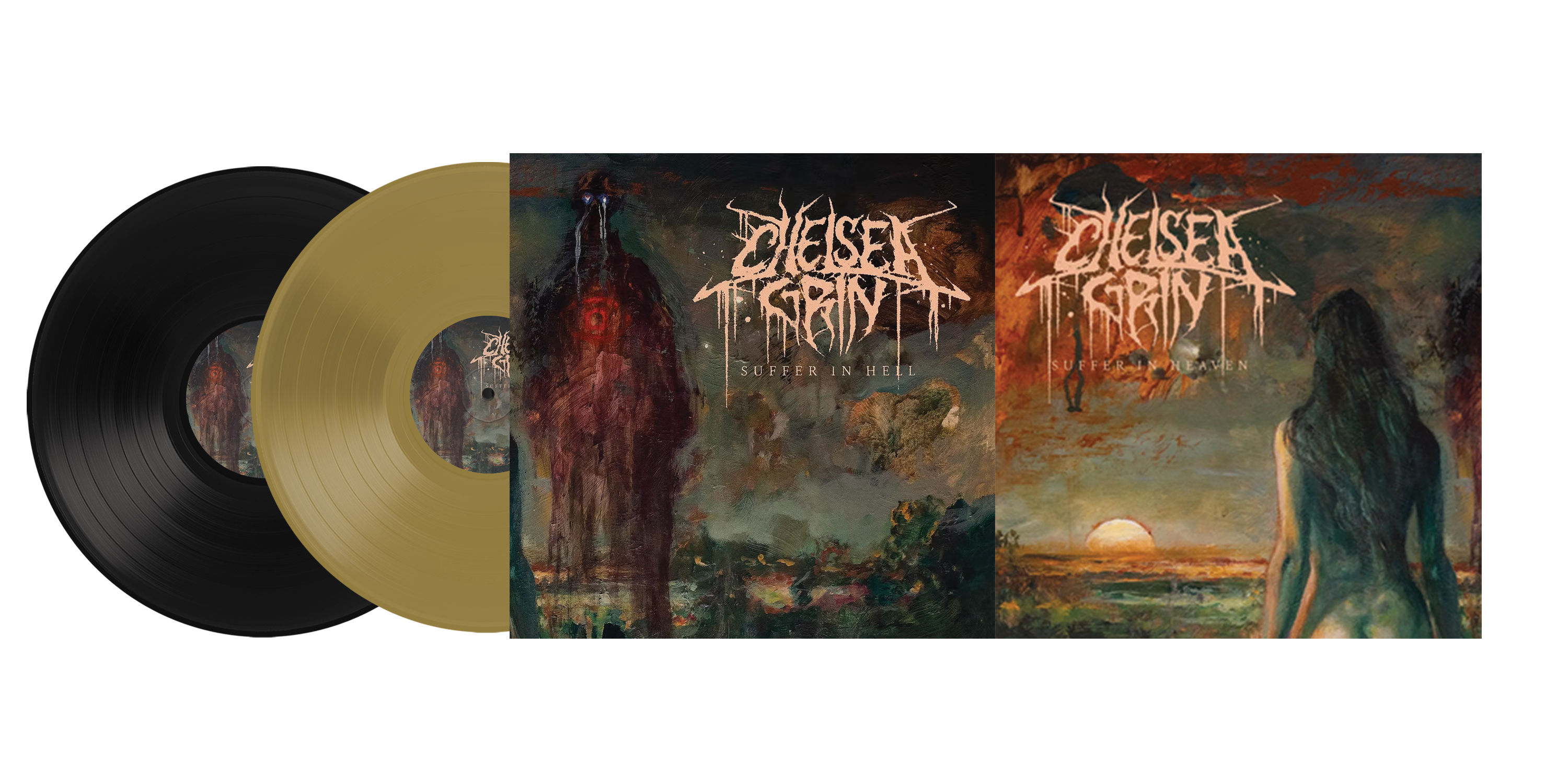 Chelsea Grin - Suffer In Heaven, Suffer In Hell Gatefold Double Vinyl ...